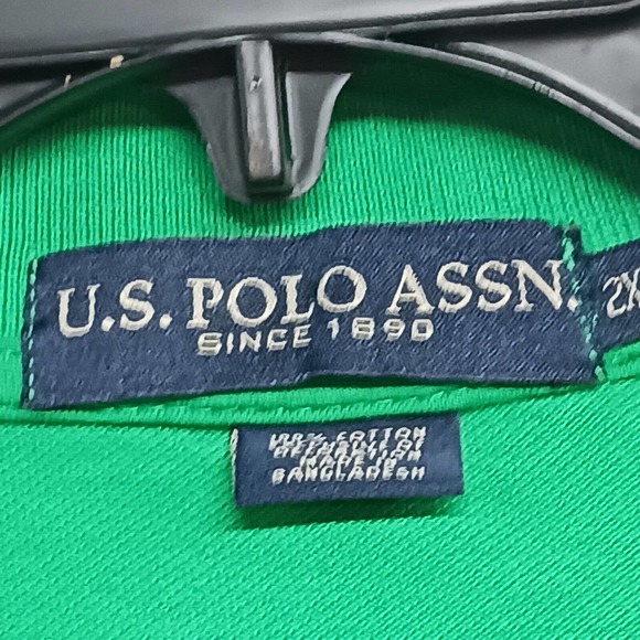 U.S. Polo Assn. Men's Short Sleeve Polo Green Color Size‎ 2XL - Picture 8 of 11